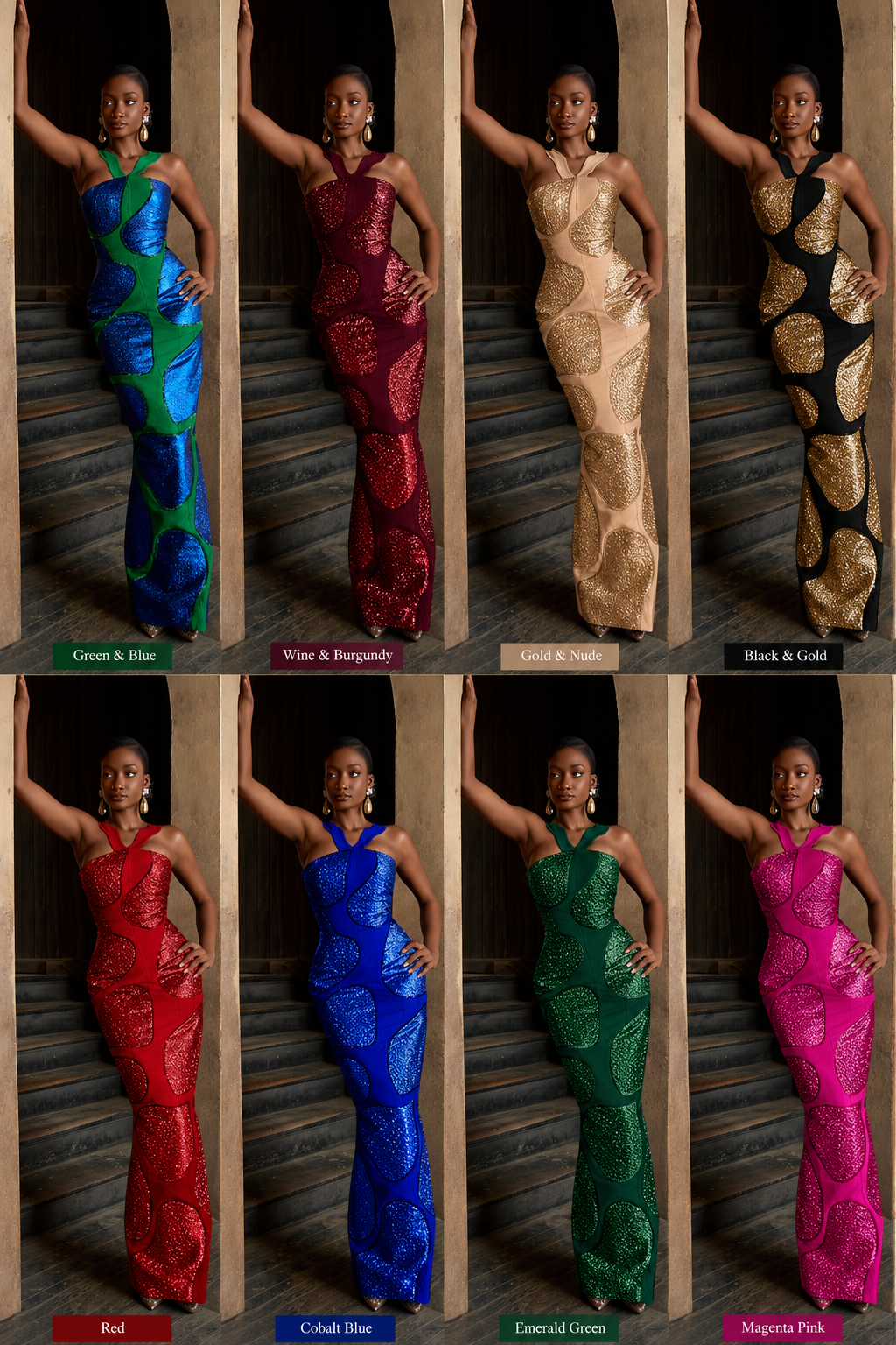 The Hope Beaded dress